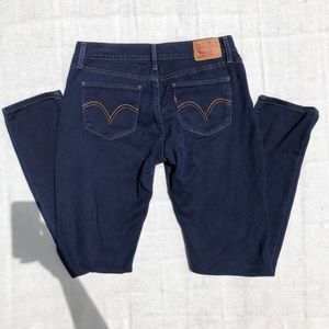 Dark Blue Levi Skinny Jeans!